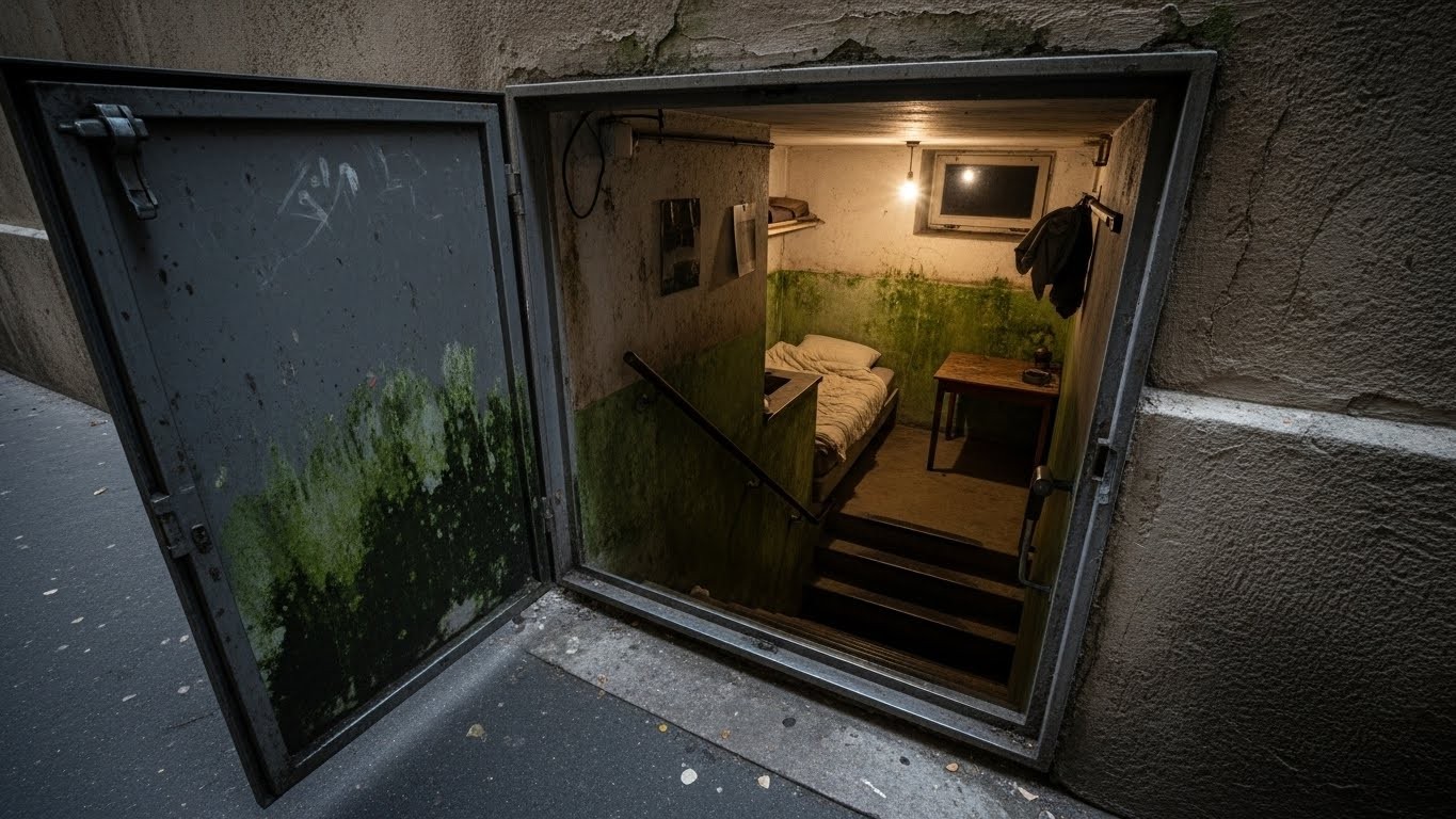 Découvrez l'affaire choc d'une cave moisie de 9m² louée 300€ à Marseille. Le propriétaire condamné à 2 ans de prison avec sursis pour hébergement indigne d'une personne vulnérable.