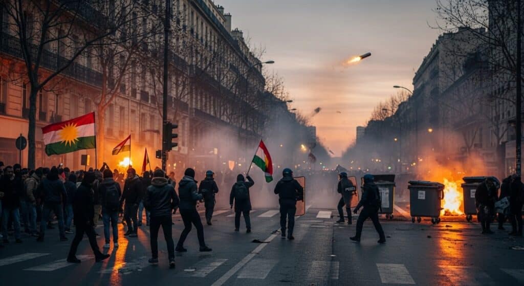 Marseille : Violences en Manifestation Kurde, Policiers Blessés