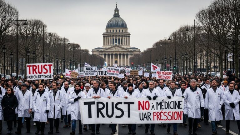 Médecins en Colère : La Grande Manifestation à Paris