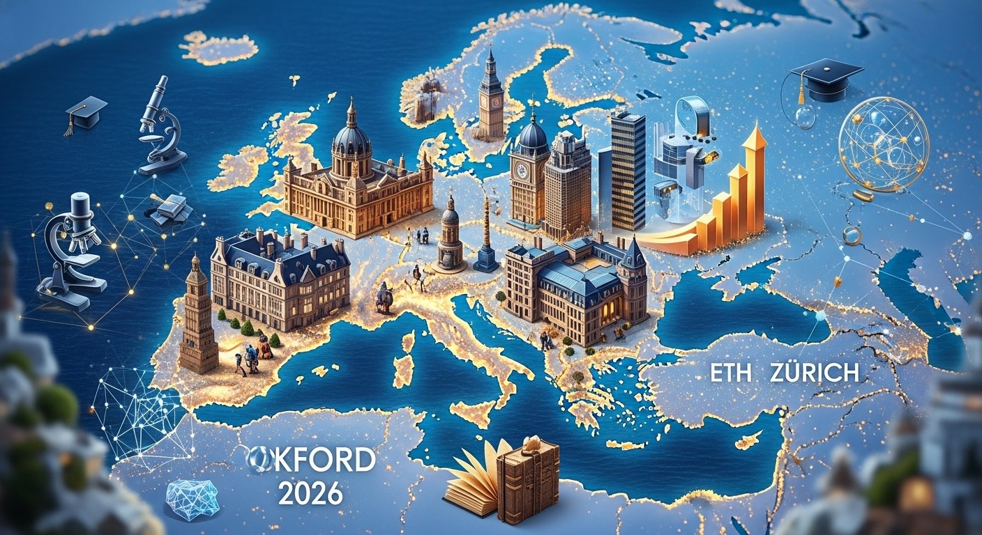 Découvrez le classement QS Europe 2026 : Oxford en tête, mais PSL, Polytechnique et Paris-Saclay grimpent fortement. La France excelle en recherche et employabilité !