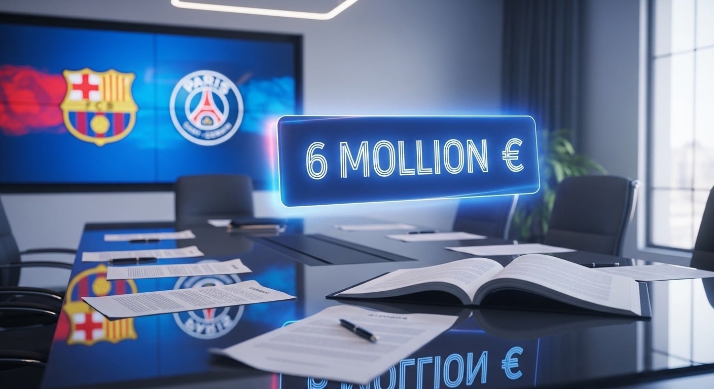 Découvrez les raisons du retard du transfert de Dro Fernandez au PSG malgré sa clause à 6M€ : fiscalité espagnole, négociations avec le Barça et rôle clé de Luis Enrique.