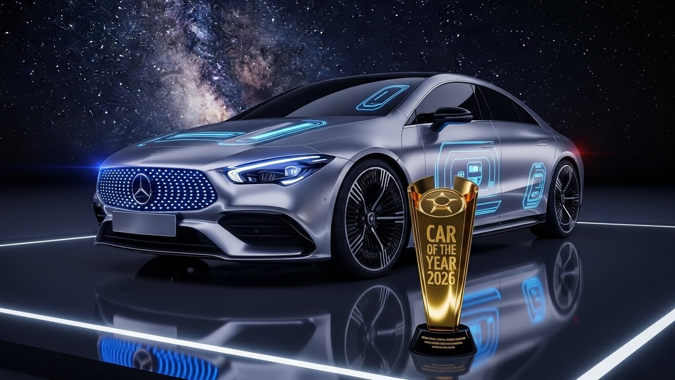 Découvrez pourquoi la Mercedes CLA a remporté le titre de Voiture de l'Année 2026, devançant Renault et d'autres rivaux. Une première pour la marque depuis 1974 ! Analyse complète et classement.