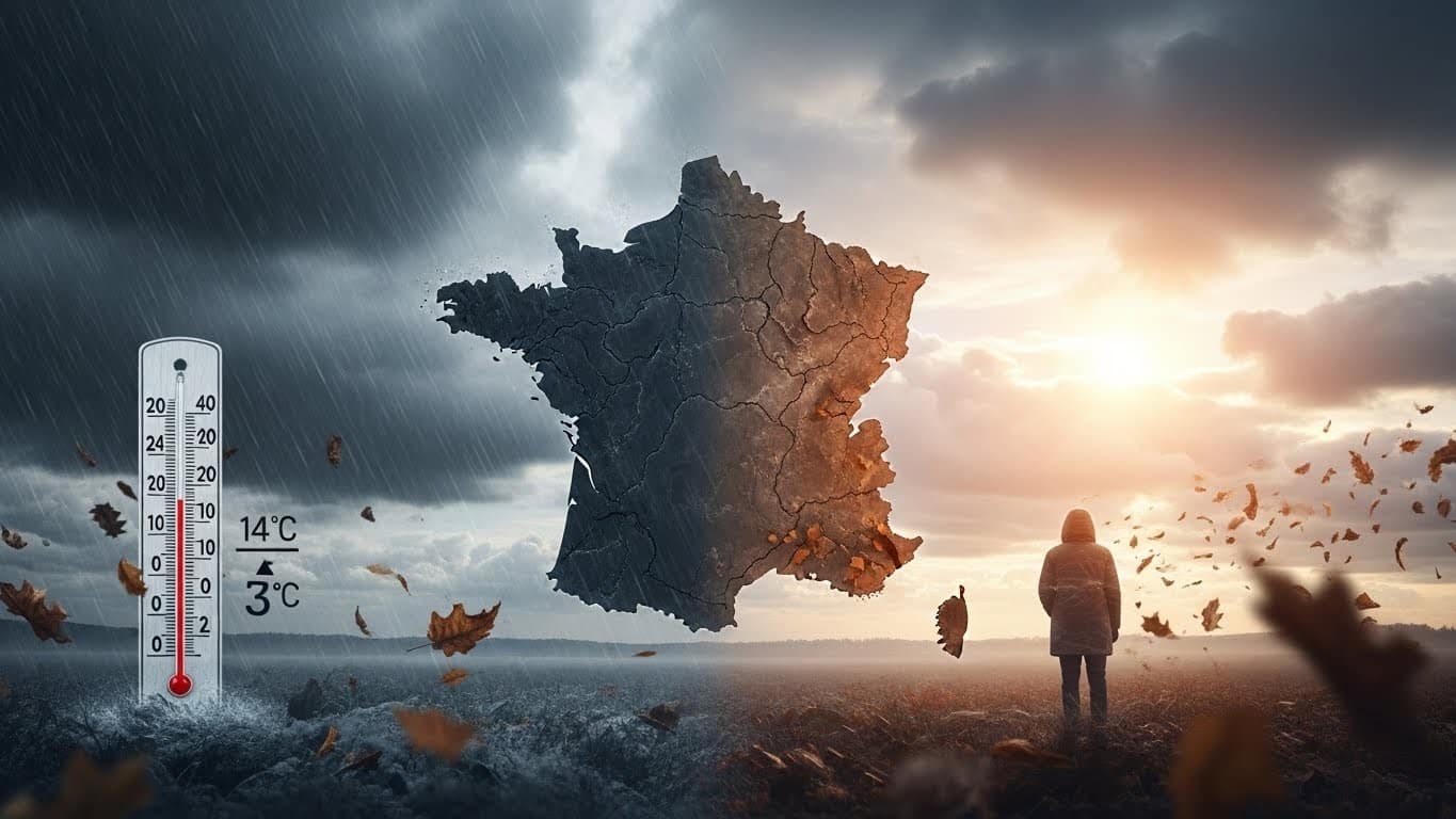 Pluie, soleil et chute des températures : découvrez les prévisions détaillées de la semaine en France. Un temps instable domine avant l'arrivée du froid plus marqué.