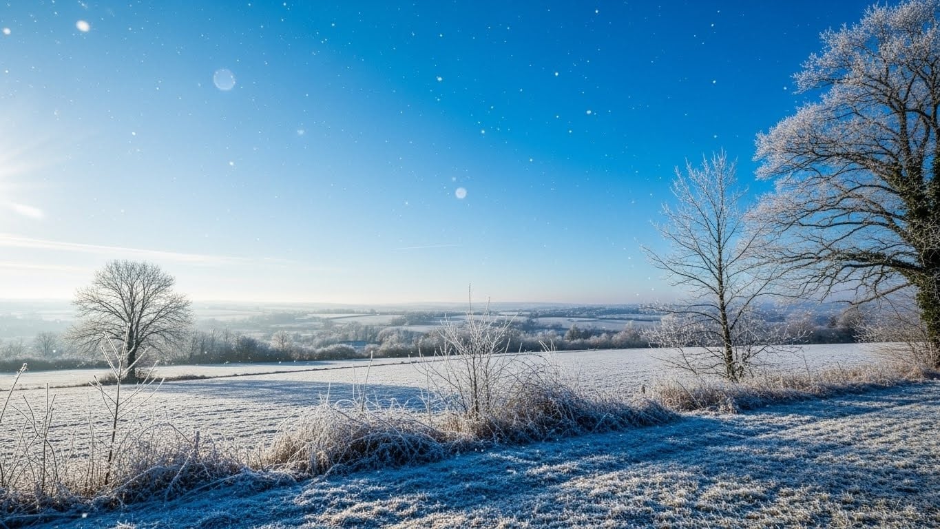 Découvrez les prévisions météo pour ce premier week-end de janvier 2026 en France : températures en chute libre, gelées généralisées et possibles flocons. Un hiver qui s'installe durablement, avec du soleil en bonus. Tout ce qu'il faut savoir pour bien vous préparer.