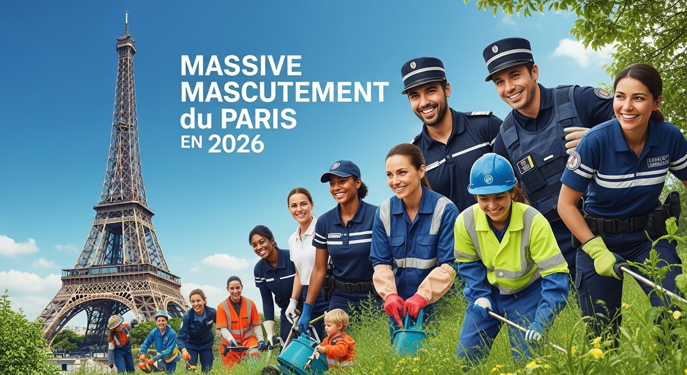 Découvrez les 5000 postes ouverts par la Ville de Paris en 2026 : police municipale, propreté, petite enfance et plus. Guide complet des opportunités d'emploi en Île-de-France pour booster votre carrière.