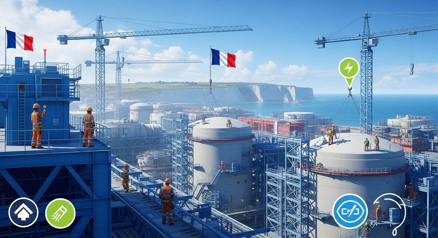 Découvrez comment le nucléaire en Normandie va exploser avec 2000 emplois par an dès 2026 grâce au chantier EPR de Penly. Quels métiers viser ? Perspectives et conseils pour saisir ces opportunités durables.