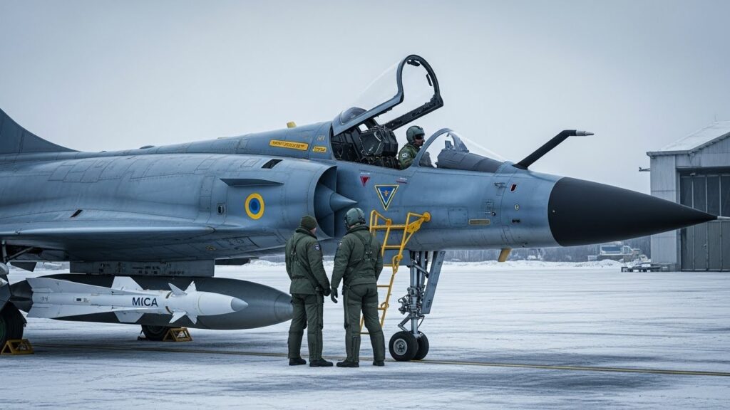 MICA sur Mirage 2000 Ukrainiens : Première Photo