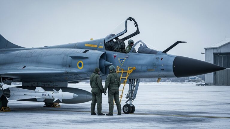 MICA sur Mirage 2000 Ukrainiens : Première Photo