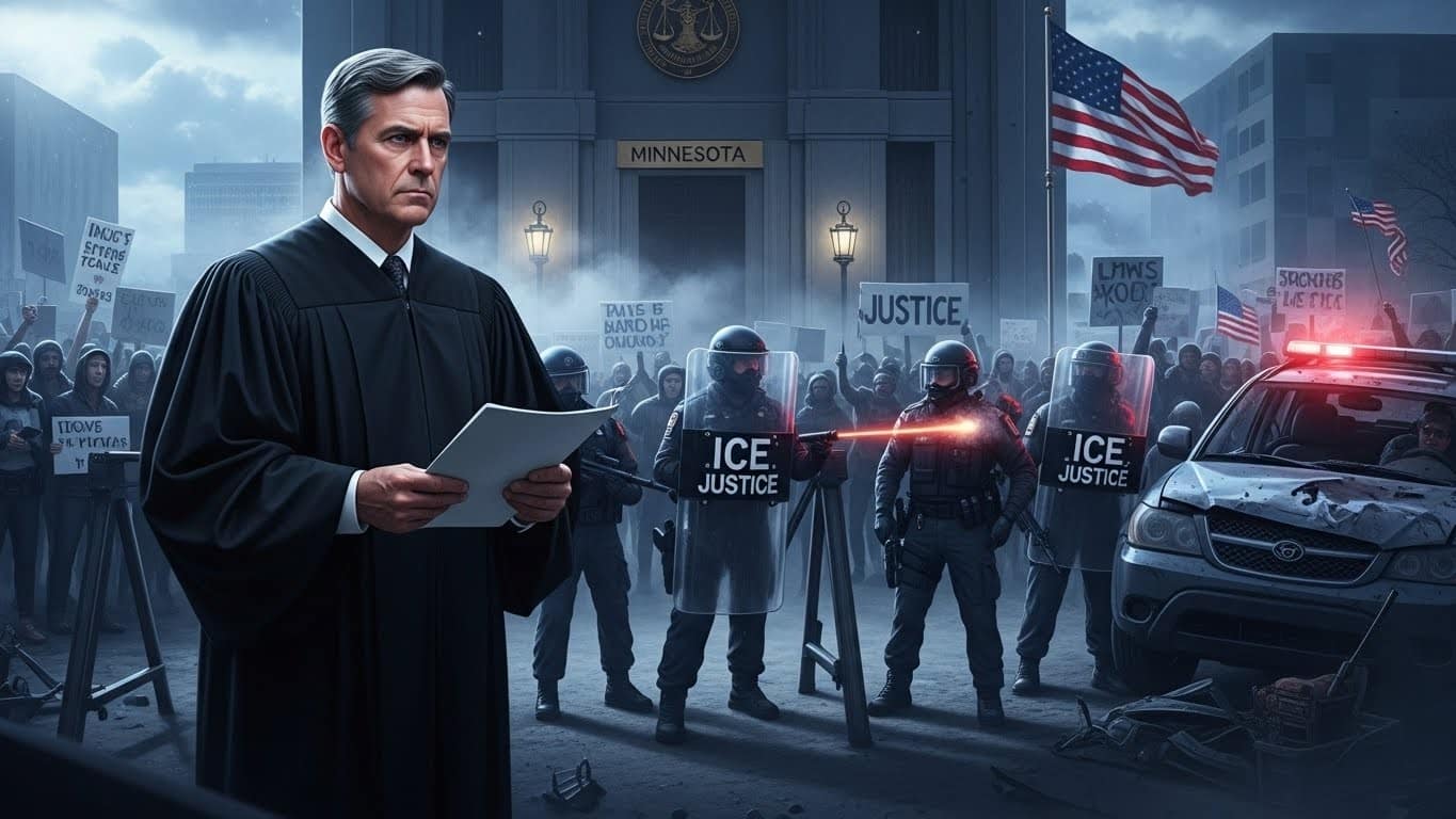 Dans le Minnesota, une juge fédérale impose des restrictions aux agents de l’immigration après une fusillade mortelle. Trump menace l’Insurrection Act face aux tensions. Ce que cela change vraiment.
