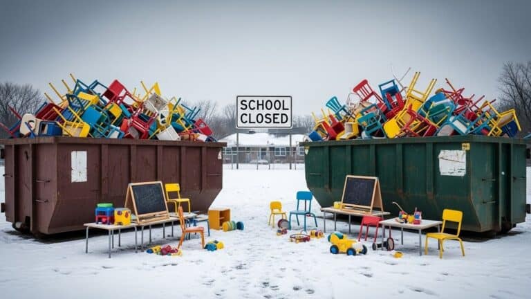 Mobilier Scolaire Jeté : Indignation à Courbevoie