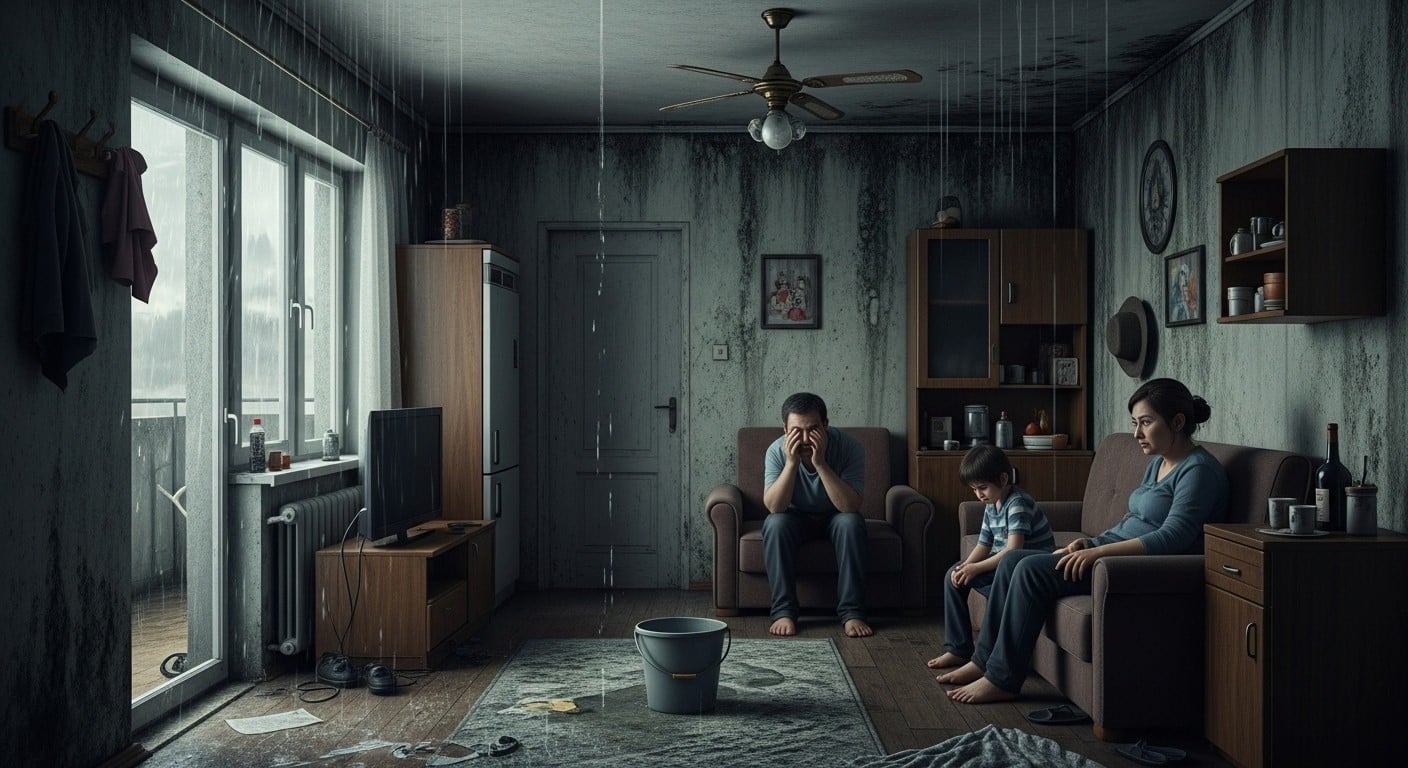 À Melun, des habitants de logements sociaux subissent infiltrations d'eau et moisissures persistantes. Découvrez leur quotidien éprouvant et les recours possibles face à cette crise du mal-logement en Seine-et-Marne.