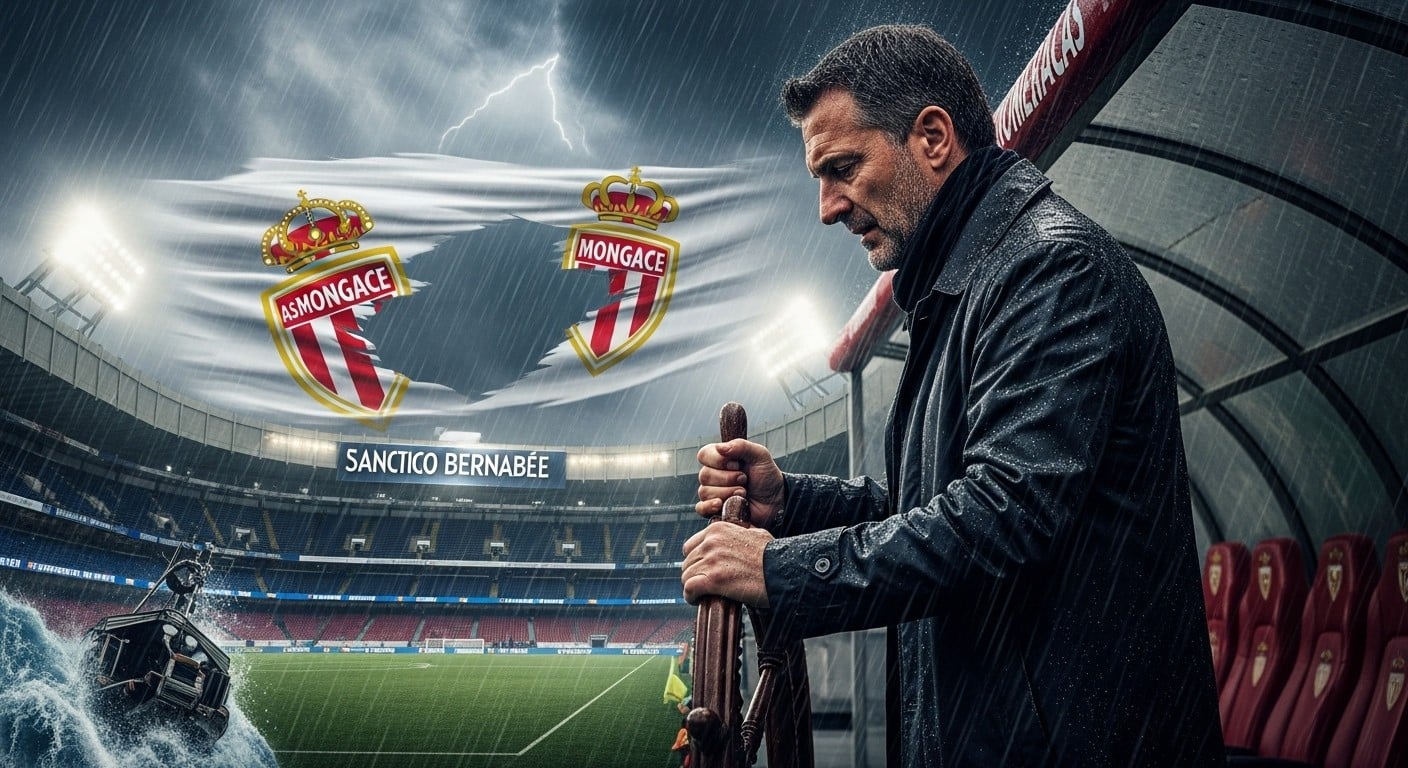 Plongée dans la tempête que traverse l'AS Monaco : entre blessures, défaites en série et un entraîneur qui tente de tenir la barre, que reste-t-il à Sébastien Pocognoli avant le choc face au Real Madrid ?