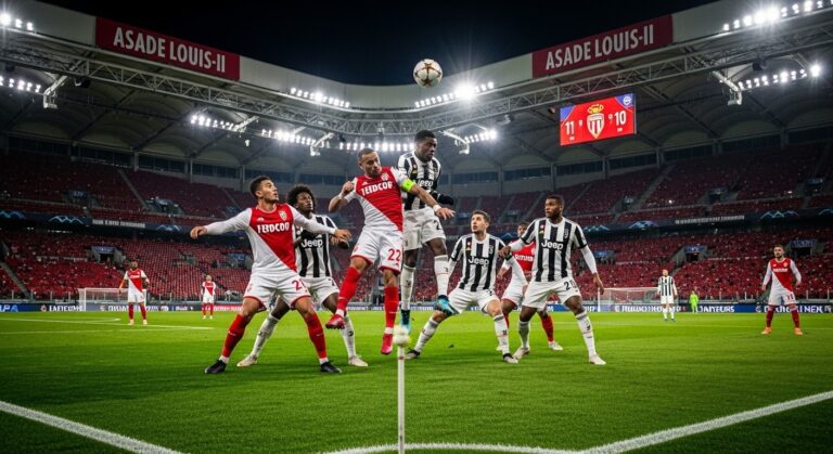 Monaco – Juventus : Heure, Chaîne TV et Enjeux du Match