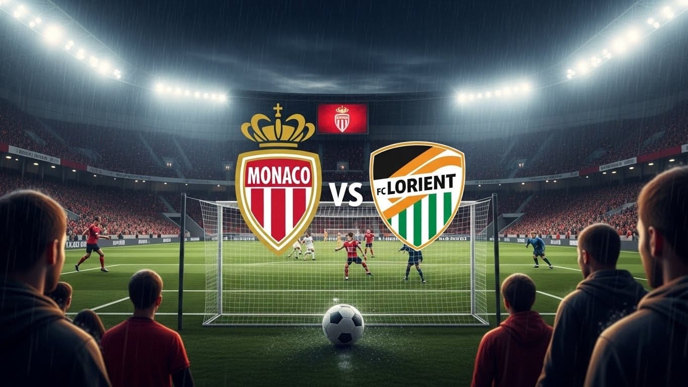 Découvrez à quelle heure et sur quelle chaîne suivre Monaco-Lorient en 18e journée de Ligue 1, avec le résumé complet du choc au Stade Louis-II et les conséquences pour les deux équipes.