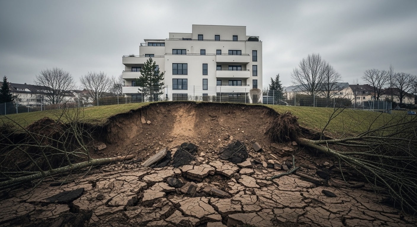 Un an après l'évacuation d'urgence à Montmorency suite à un glissement de terrain, 60 familles restent sans logement stable, paient toujours leurs crédits et attendent des expertises. Une situation inhumaine qui dure.