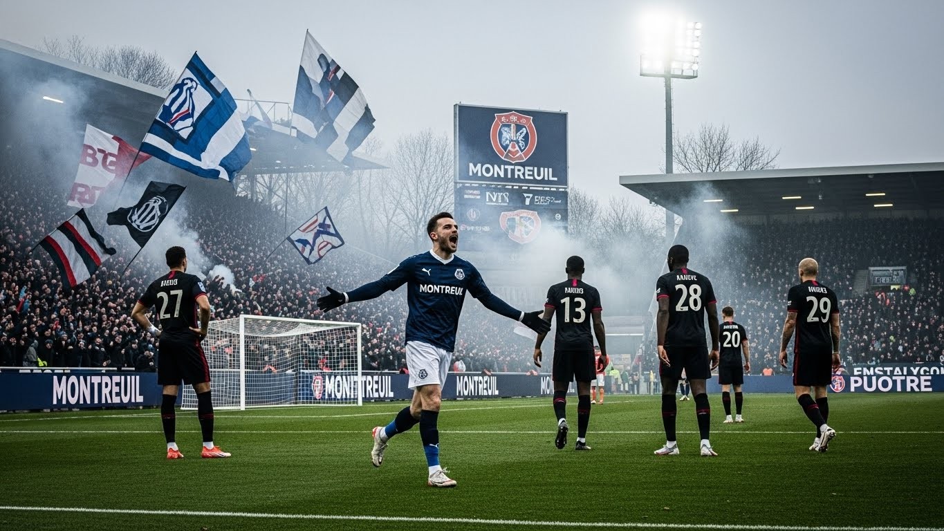 Découvrez l'heure exacte, la chaîne TV et tous les enjeux du choc Montreuil (R1) contre Amiens (L2) en 16es de finale de la Coupe de France ce samedi 10 janvier 2026. Exploit possible ?