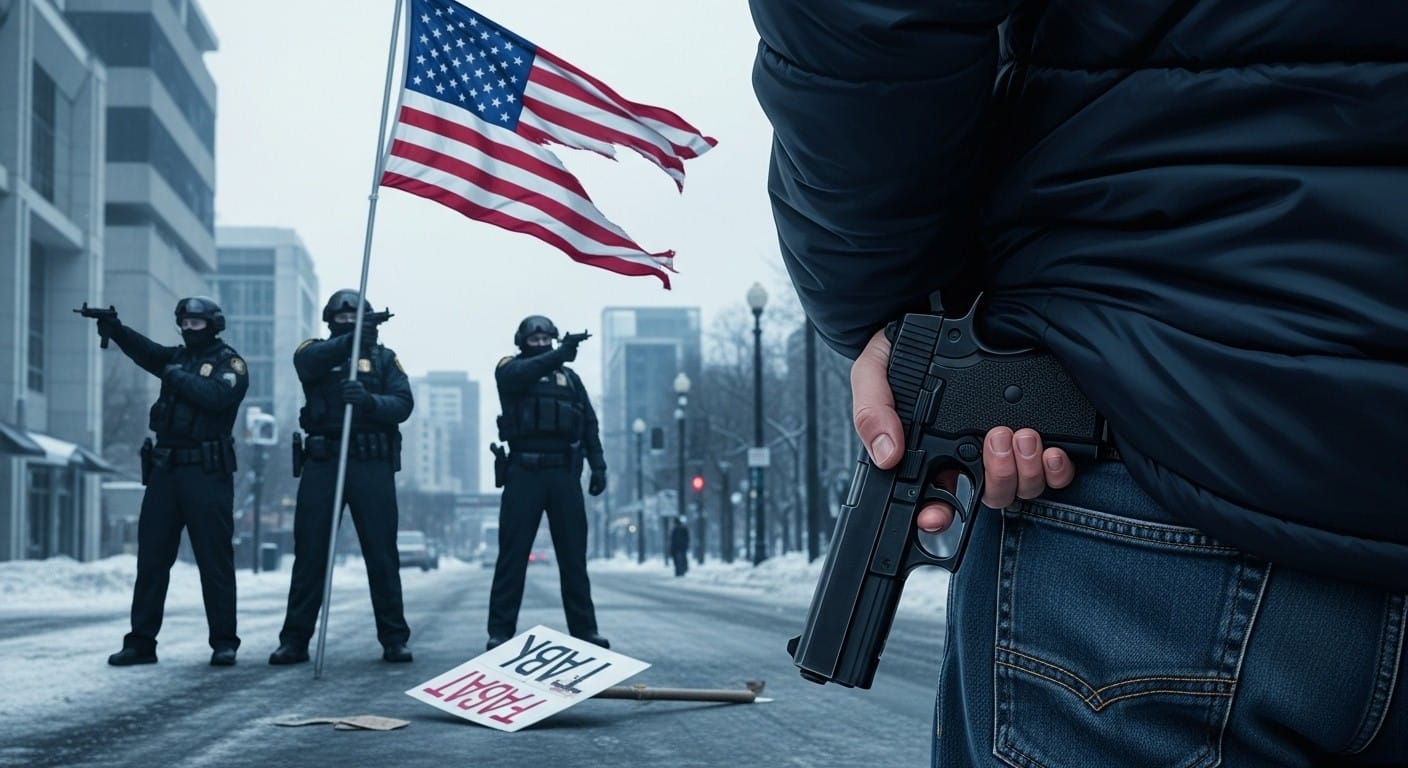 La mort d’Alex Pretti, manifestant armé abattu par des agents fédéraux, bouleverse le débat sur le 2e amendement aux USA. Une inversion idéologique qui interroge les principes pro-armes.