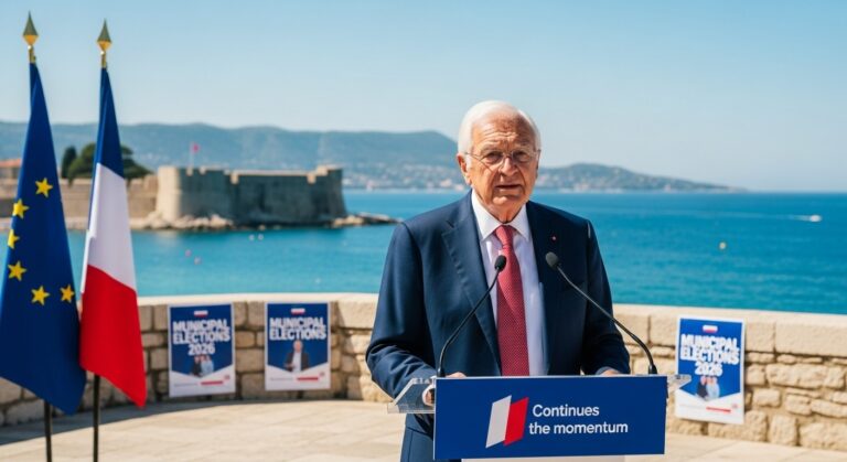Municipales 2026 à Antibes : Jean Leonetti Brigue un Sixième Mandat