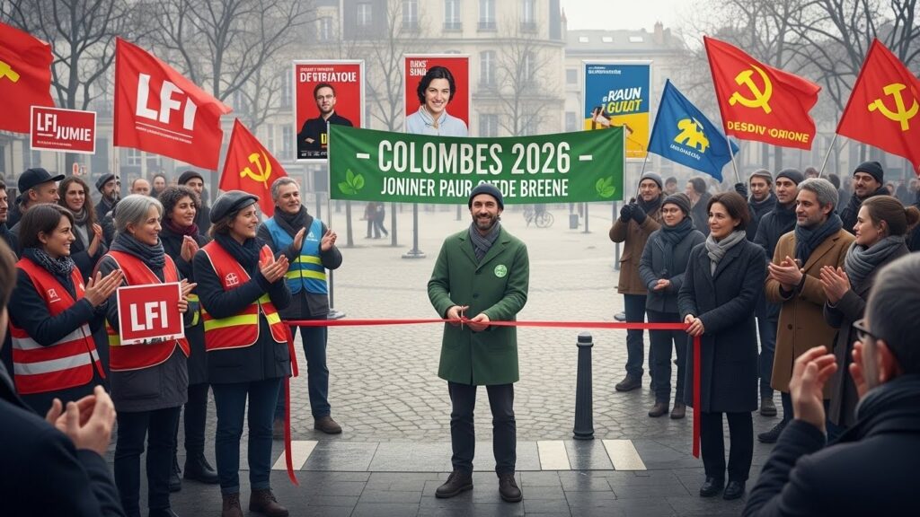 Municipales 2026 à Colombes : La gauche divisée face au maire écolo