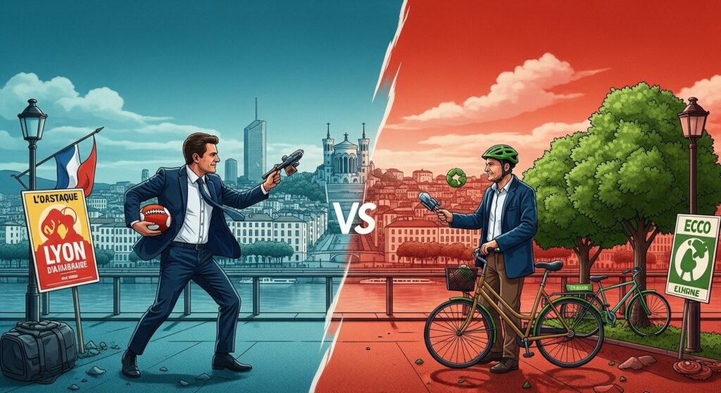 Municipales 2026 à Lyon : Aulas Favori Face à Doucet ?