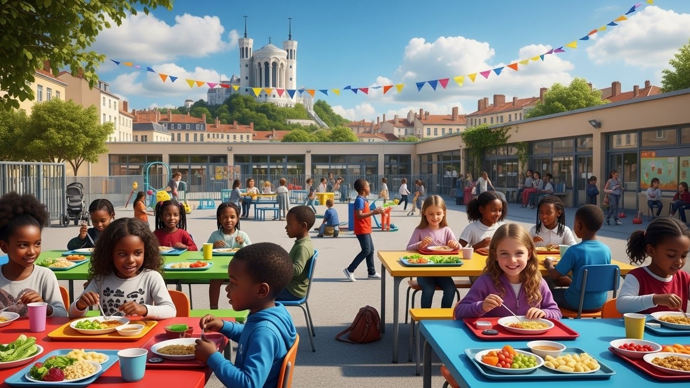 Découvrez la proposition choc de Jean-Michel Aulas pour les municipales 2026 à Lyon : cantine et périscolaire du soir gratuits. Un coût de 20M€ pour lutter contre les inégalités dès l'enfance. Analyse complète.