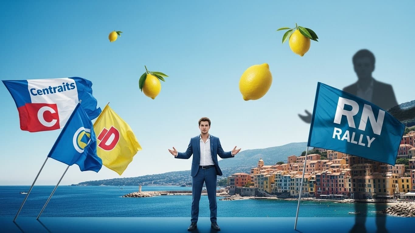 Découvrez comment Louis Sarkozy, fils d'ancien président, rassemble large soutiens pour la mairie de Menton face au RN. Un positionnement ambigu qui divise ? Analyse complète.