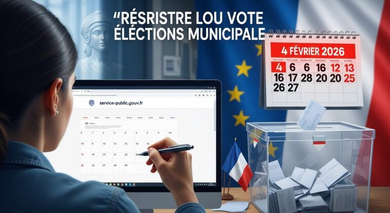 Municipales 2026 : Inscrivez-Vous Vite sur les Listes Électorales