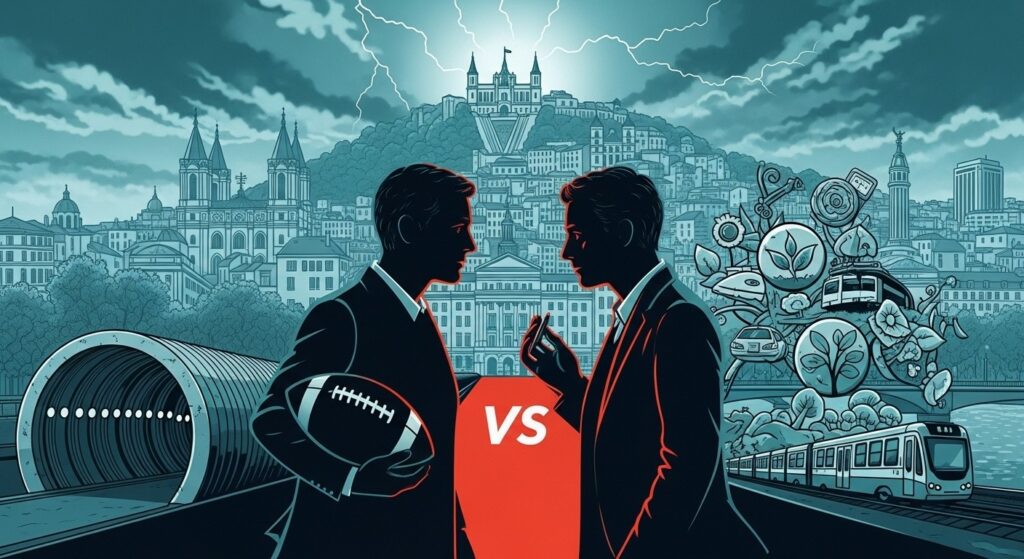 Municipales 2026 Lyon : Aulas défié par les proches de Doucet