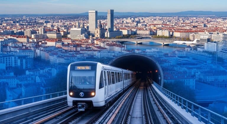 Municipales 2026 Lyon : Relance Métro Ouest-Est