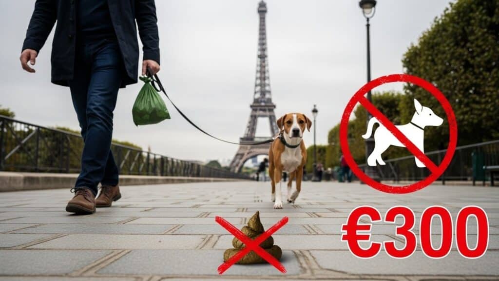 Municipales 2026 Paris : Amende 300€ pour Déjections Canines