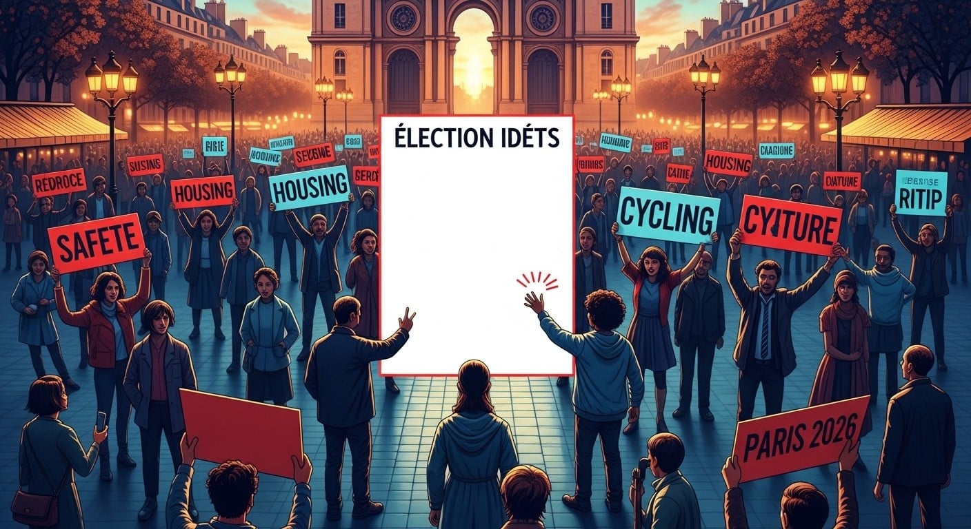 À l'approche des municipales 2026 à Paris, exprimez vos propositions pour transformer la capitale : sécurité, logement, transports, environnement... Découvrez comment vos idées peuvent influencer le débat et peser sur l'avenir de la ville.