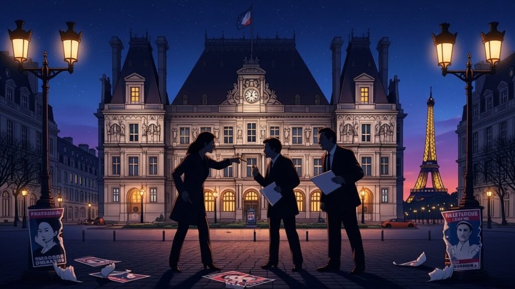 Municipales Paris 2026 : Bournazel Ferme Contre Knafo