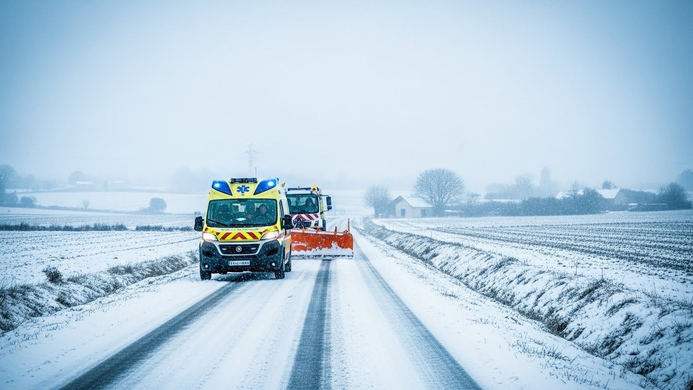 Découvrez l'histoire incroyable d'un bébé né sur une route enneigée en Charente-Maritime. Solidarité des voisins, intervention des secours : un accouchement rock'n'roll sous 30 cm de neige !