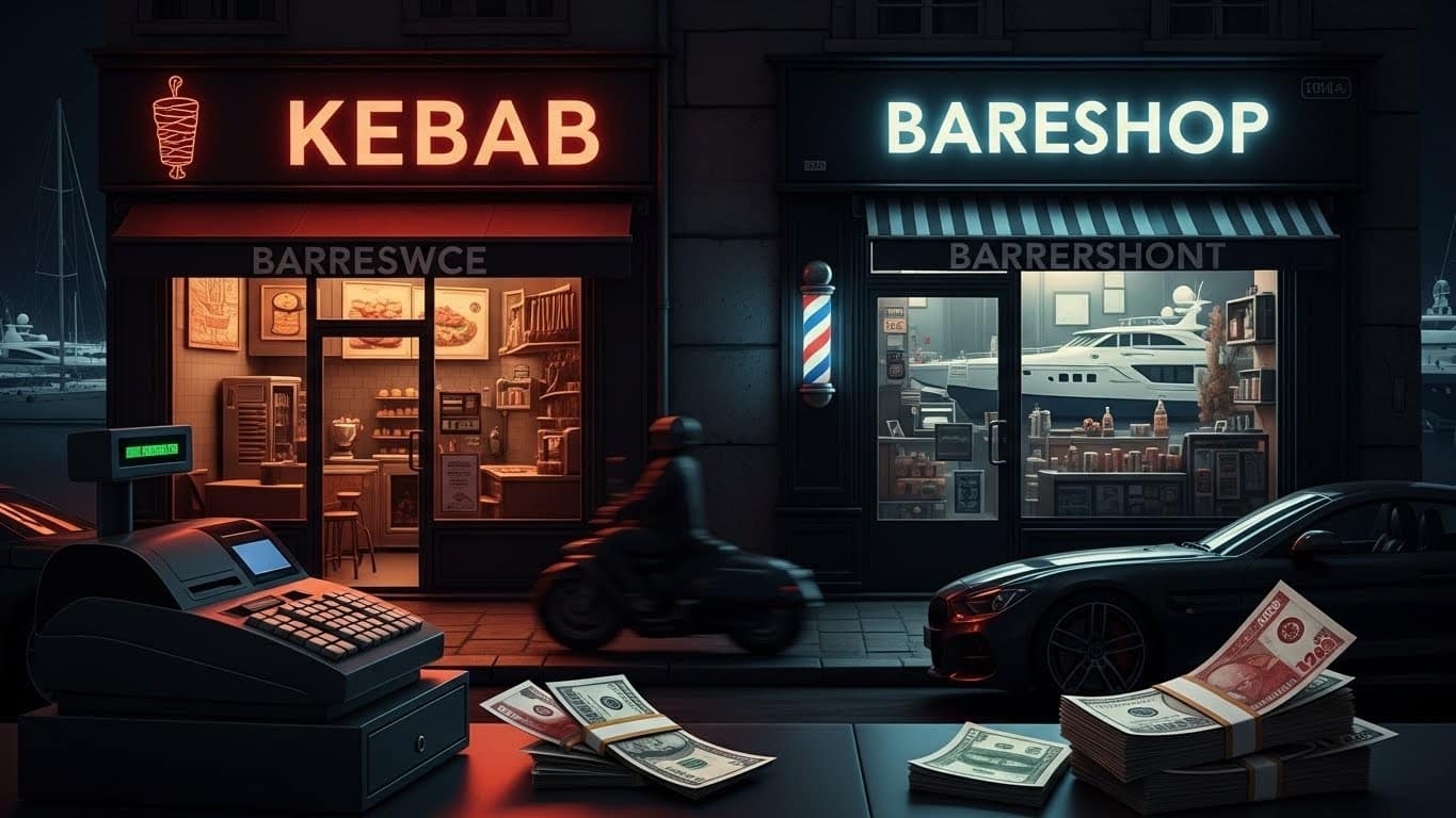 Découvrez comment l'argent du narcotrafic s'infiltre dans l'économie légale via kebabs, barbers et investissements luxueux. Une plongée inquiétante dans les réseaux de blanchiment en France.