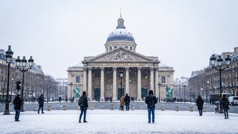 Neige à Paris Janvier 2026 : Flocons et Verglas