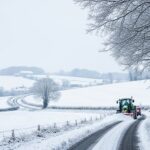 Neige Abondante en Normandie : Jusqu'à 20 cm dans le Calvados