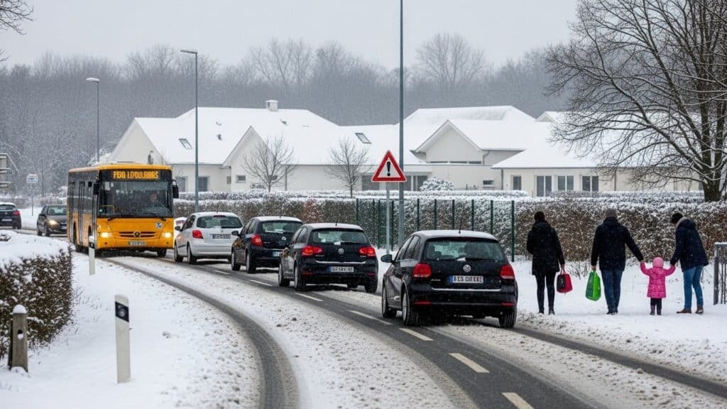 Neige dans les Yvelines : Écoles et Transports Perturbés