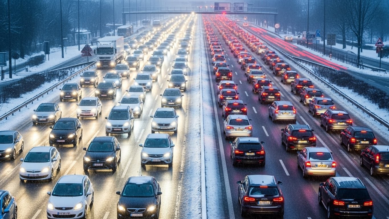 Découvrez le chaos causé par la neige en Île-de-France ce 5 janvier 2026 : plus de 1000 km de bouchons, un accident mortel en Seine-et-Marne et des perturbations massives sur routes et transports. Une journée noire pour les Franciliens.
