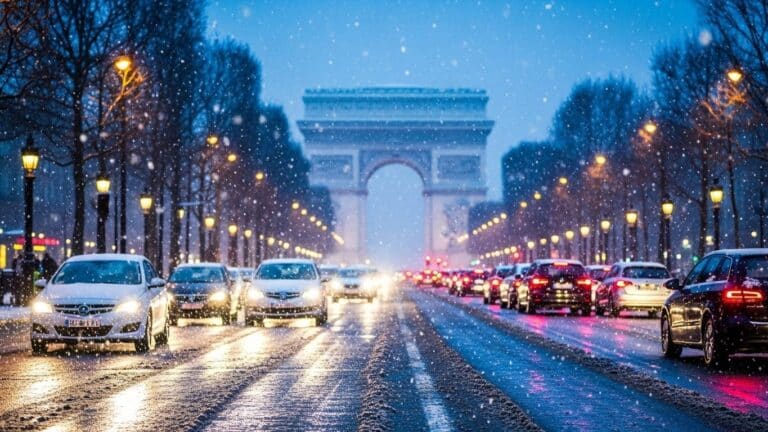 Neige en Île-de-France : Verglas et Flocons ce Lundi
