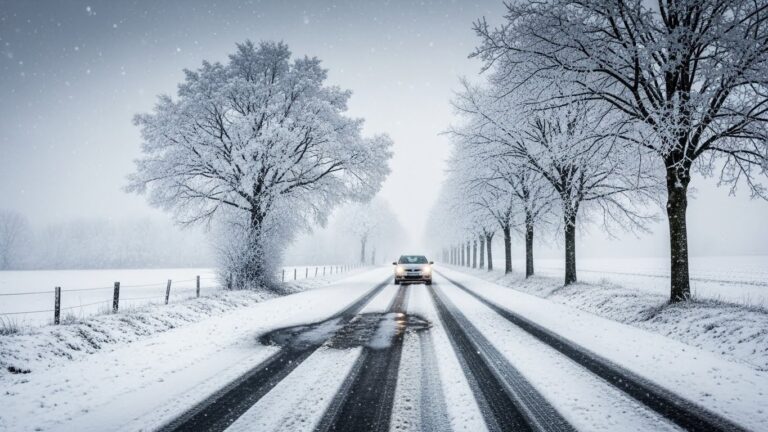 Neige et Verglas : 38 Départements en Vigilance Orange