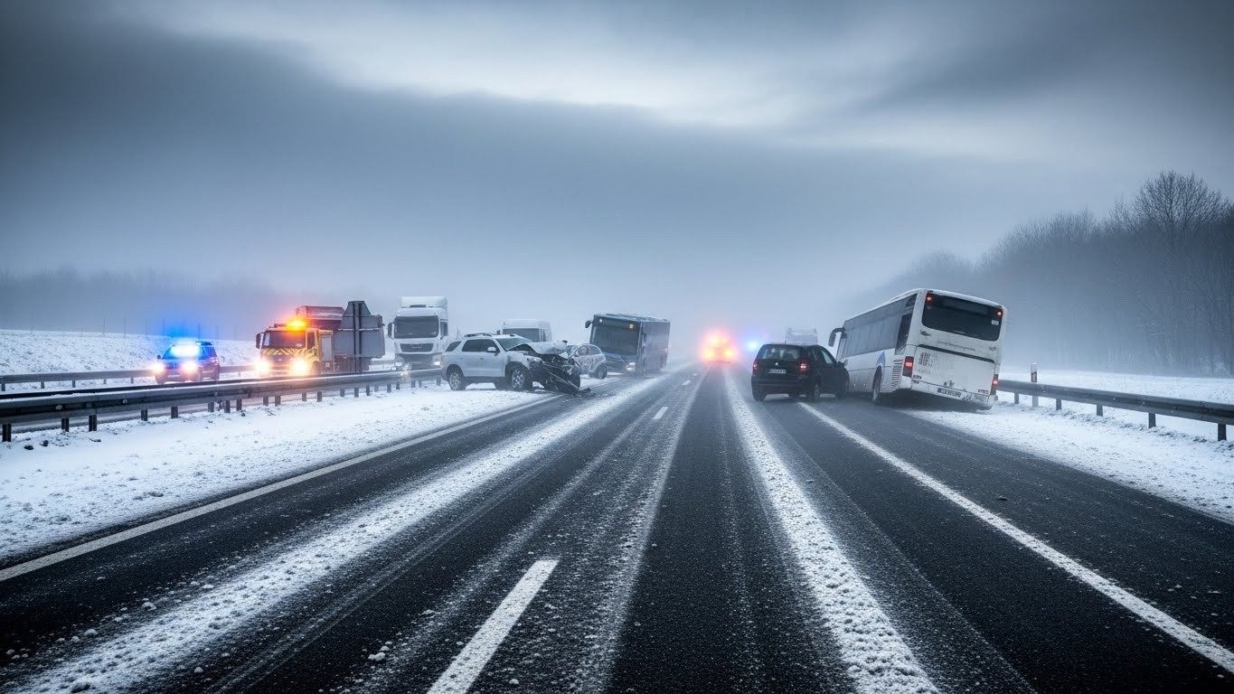 Découvrez le bilan tragique des accidents liés à la neige et au verglas en France ce 6 janvier 2026. Au moins cinq morts, dont des collisions dramatiques. Prudence sur les routes hivernales !