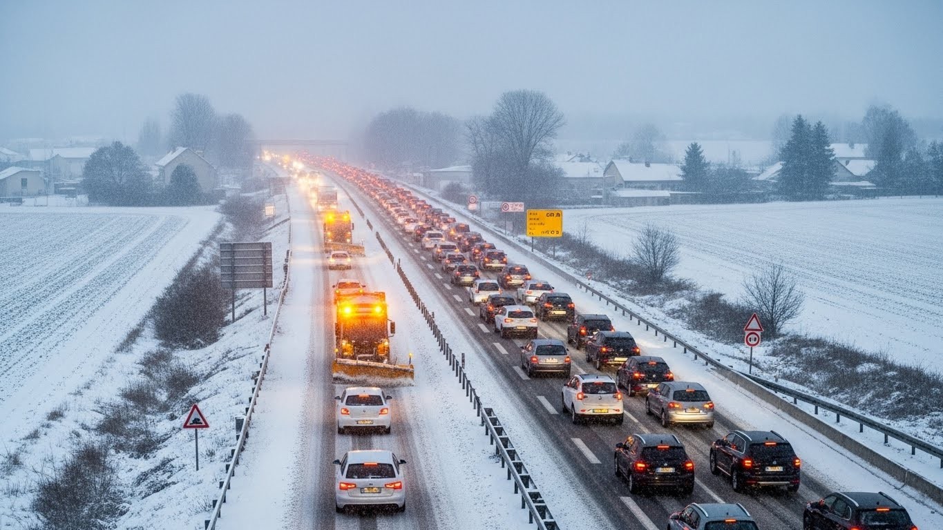 Découvrez pourquoi le ministre des Transports estime que l'épisode neigeux a été sous-évalué. Vigilance orange dans 26 départements, perturbations massives et jusqu'à 30 cm de neige : tout sur cette vague de froid exceptionnelle.