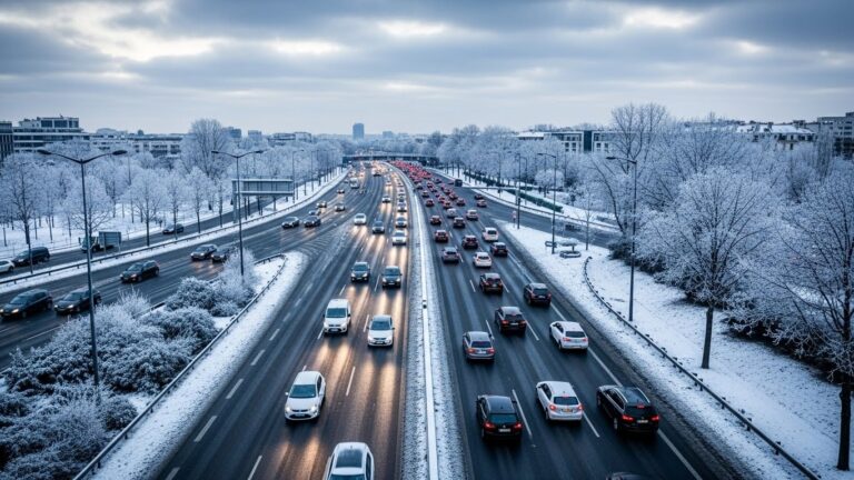 Neige et Verglas en France : Prévisions Froides pour Mardi et Mercredi