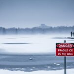 Neige et Verglas : Les Dangers des Lacs Gelés en Hiver