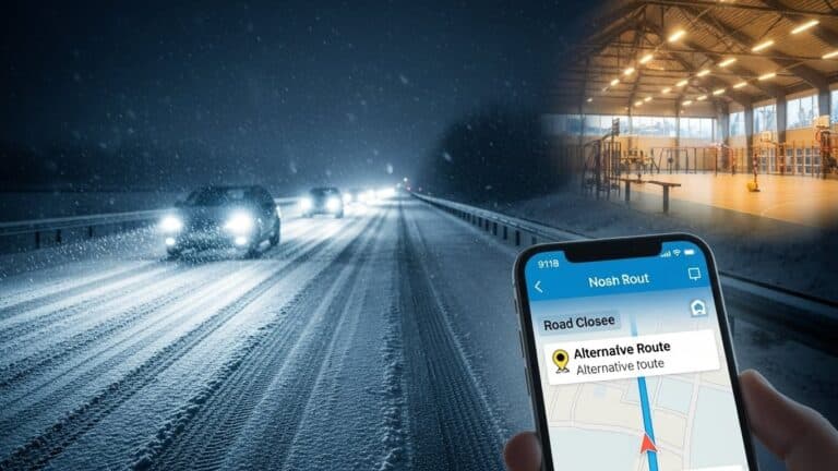 Neige et Verglas : Orsay Gère les Routes avec Waze