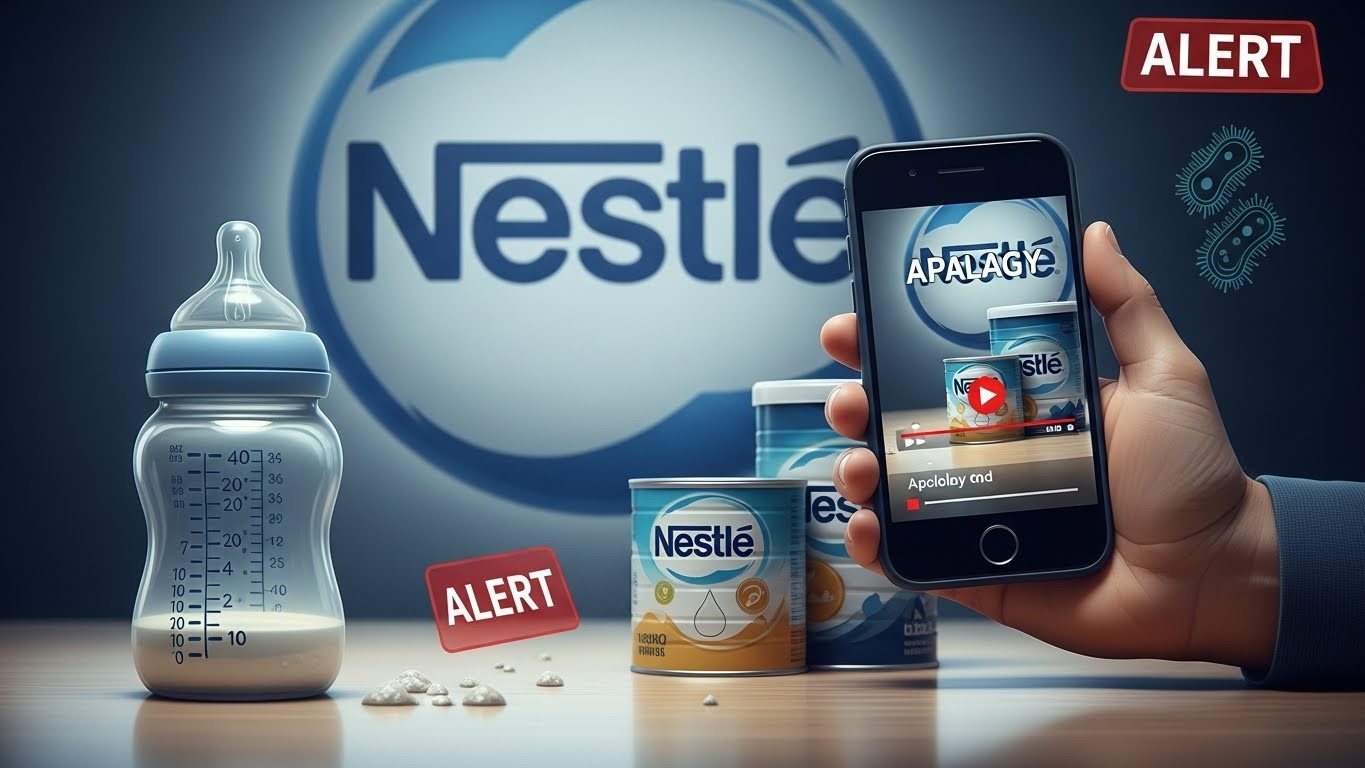 Nestlé S&rsquo;Excuse pour le Rappel Massif de Laits Infantiles