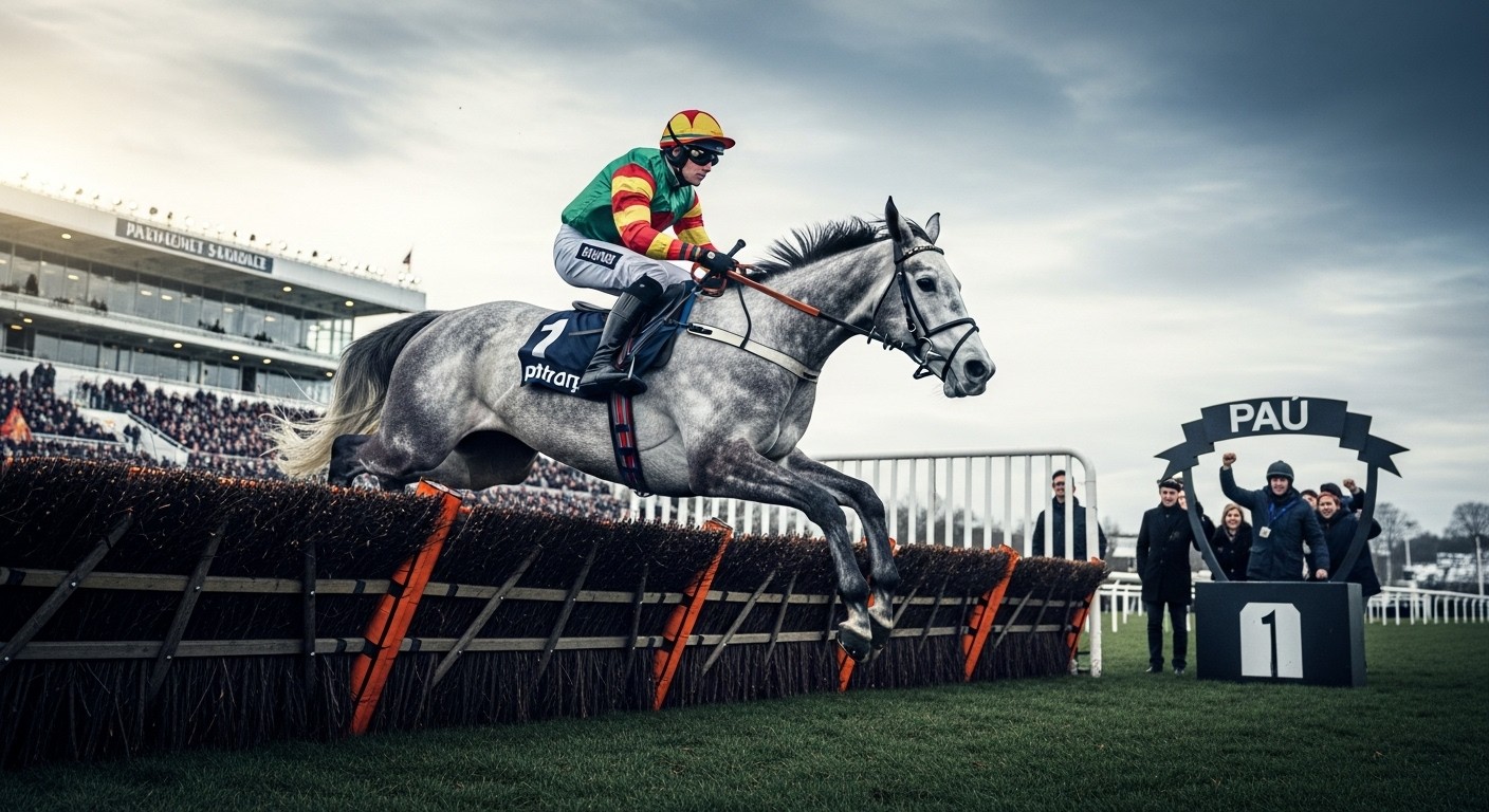 Découvrez comment Never Risk a dominé le Prix René Cramail à Pau le 28 janvier 2026, conservant son titre avec autorité dans un Quinté+ spectaculaire sur haies.