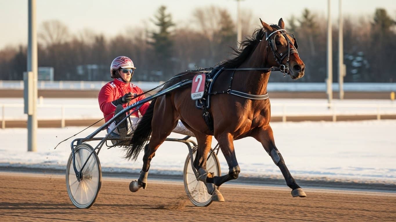 Découvrez comment Nicolas Bazire a magnifiquement assuré l'intérim pour remporter le Prix de Croix Groupe II avec la talentueuse Liza Josselyn à Vincennes, malgré l'absence de son père.