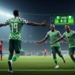 Nigeria-Mozambique 4-0 : Osimhen Brille à la CAN 2025