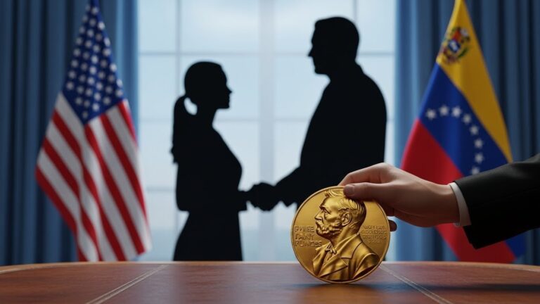 Nobel de la Paix : La Médaille Offerte à Trump par Machado